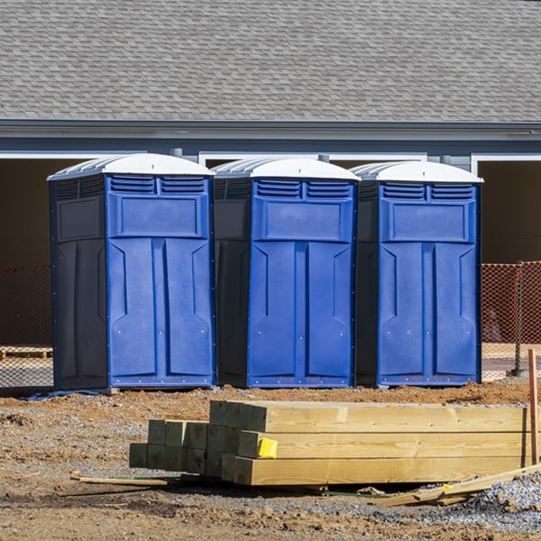 how can i report damages or issues with the portable restrooms during my rental period in Croton On Hudson New York